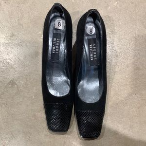 Stuart weitzman size 8 black heel